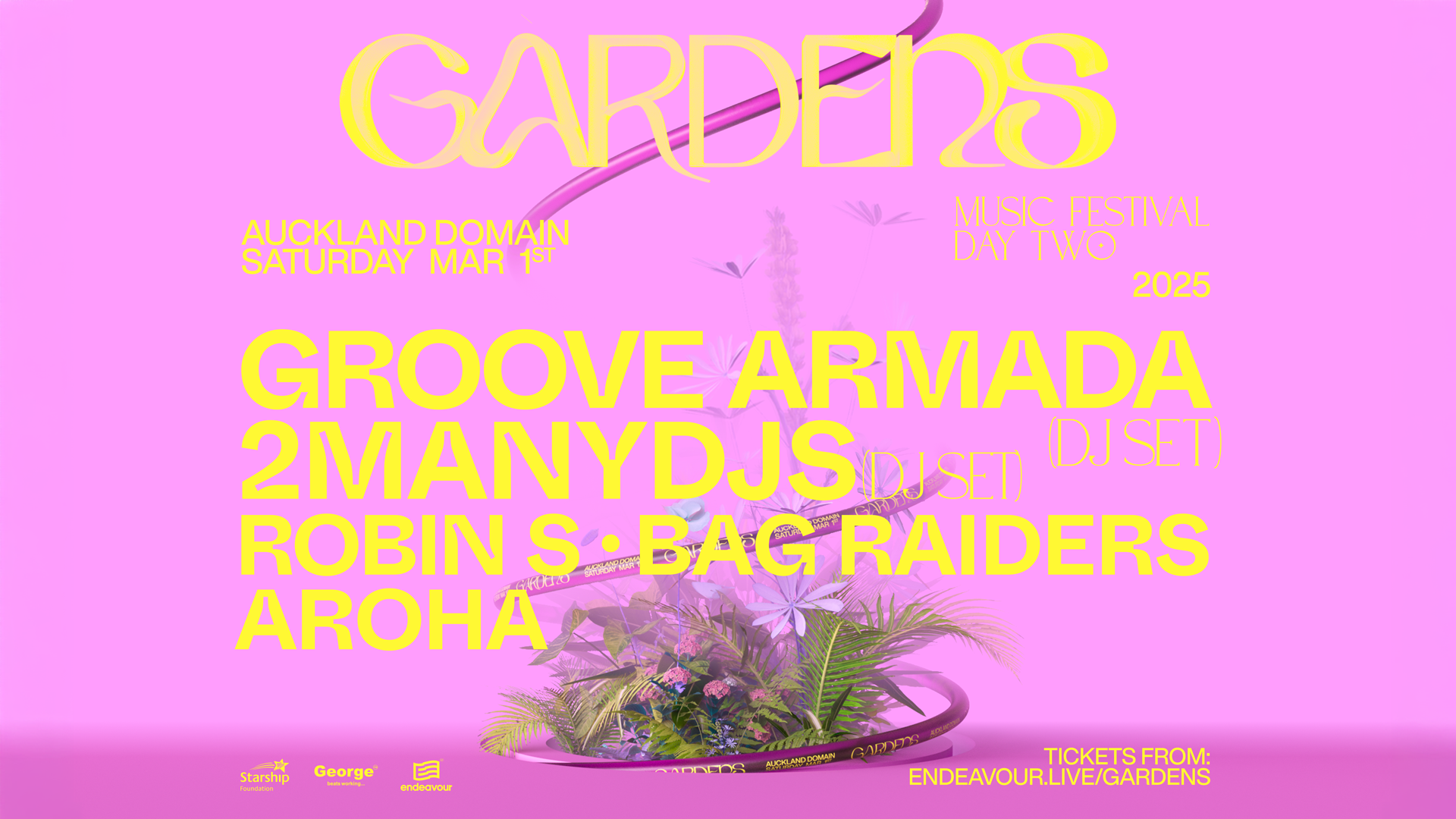 Groove Armada (DJ Set), 2MANYDJS (DJ Set), Robin S, Bag Raiders and more | Gardens Day Two