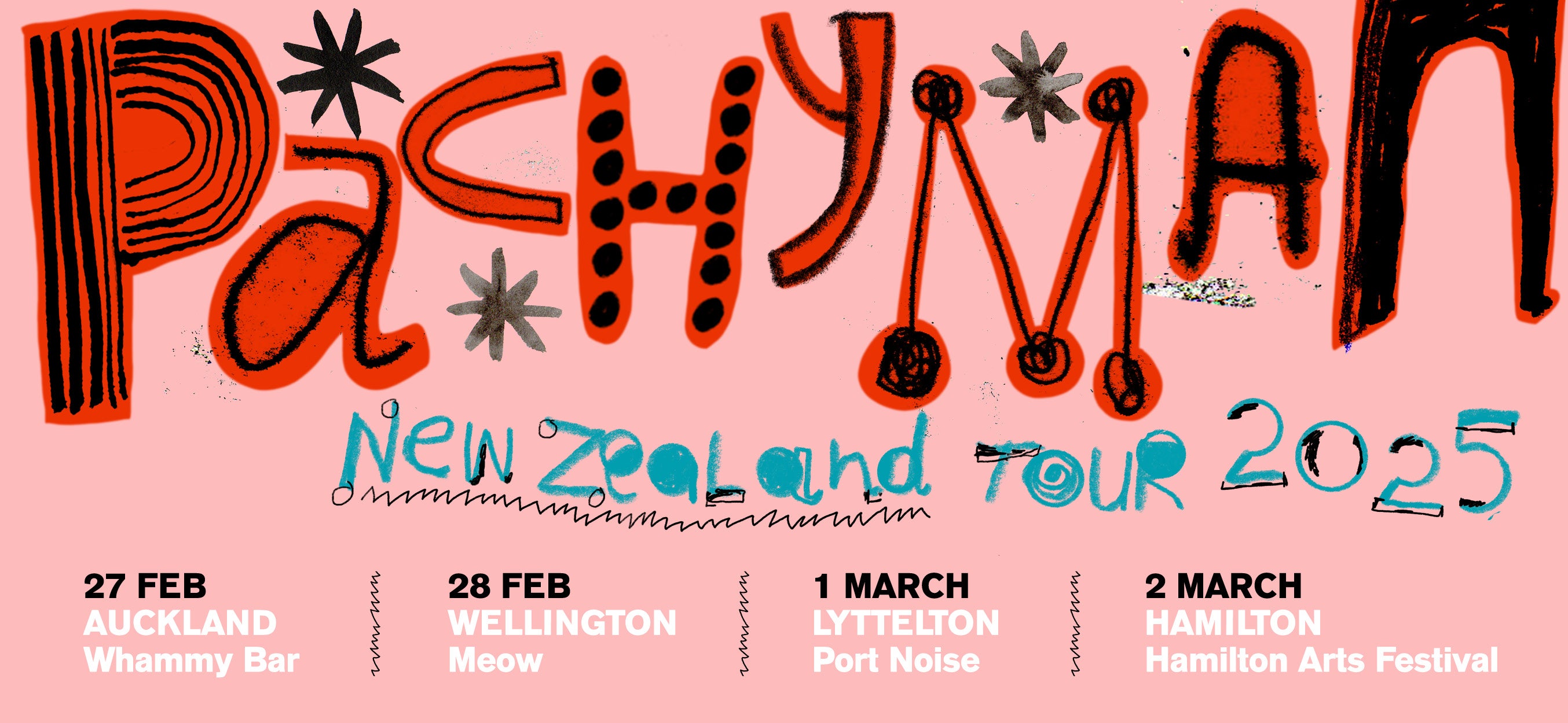 PACHYMAN - NZ TOUR  