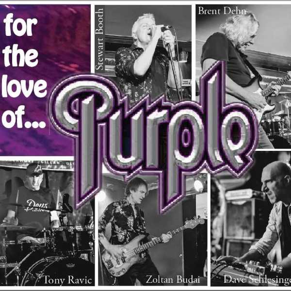 For the Love of Purple - Tribute to Deep Purple live at The Bridge Hotel - Concert poster