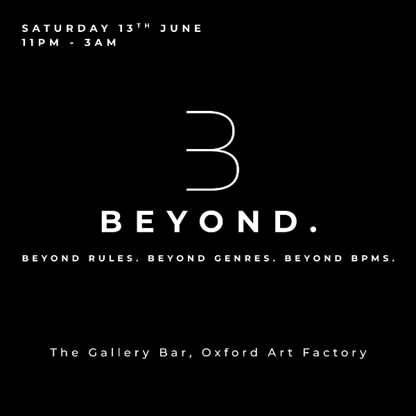 Beyond. live at Oxford Art Factory - Concert poster