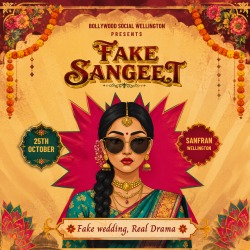The Fake Sangeet live at San Fran - Concert poster