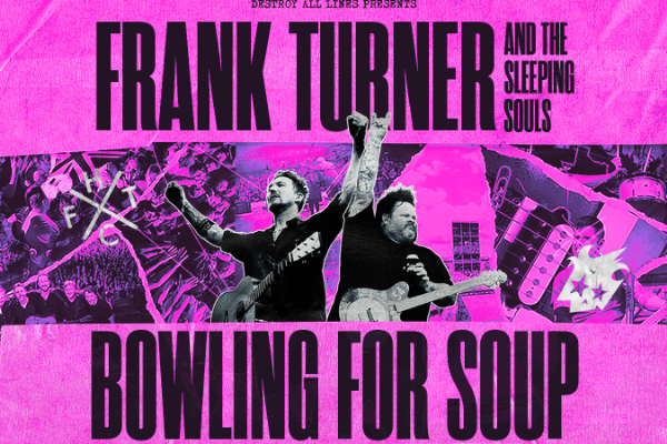Bowling For Soup + Frank Turner & The Sleeping Souls "Bowl My Bones" Australian Tour w/ Talk Heavy live at Blackflag Brewing Coolum in Coolum Beach on May 01, 2026 - Concert poster