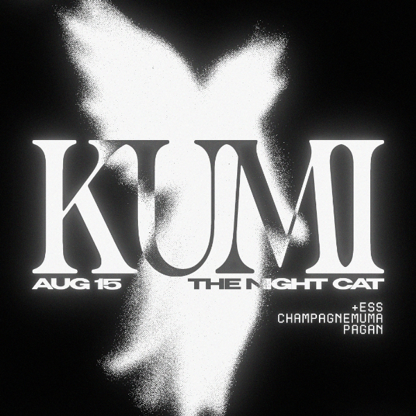 Kumi - Guardian Angel live at The Night Cat - Concert poster