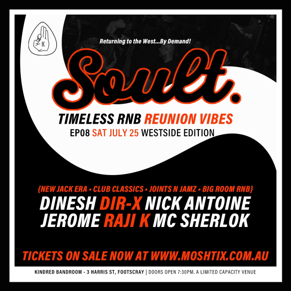 SOULT EP08 - WESTSIDE EDITION live at Kindred Bandroom - Concert poster