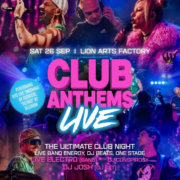 CLUB ANTHEMS LIVE