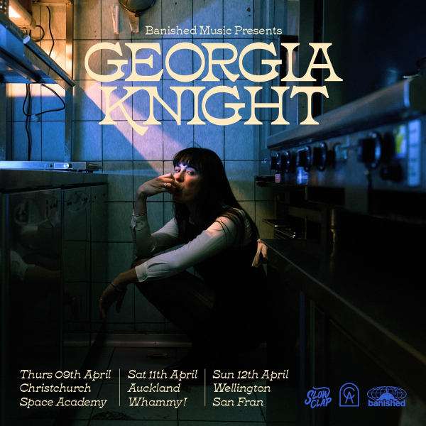 Georgia Knight - NZ Tour live at Various, NZ in  on April 09, 2026 - Concert poster