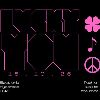 LUCKY YOU live at Tokyo Sing Song - Concert poster