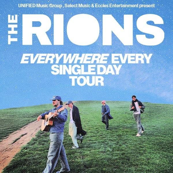 The Rions Everywhere Every Single Day Tour | Christchurch live at The Loons in Lyttelton on May 08, 2026 - Concert poster