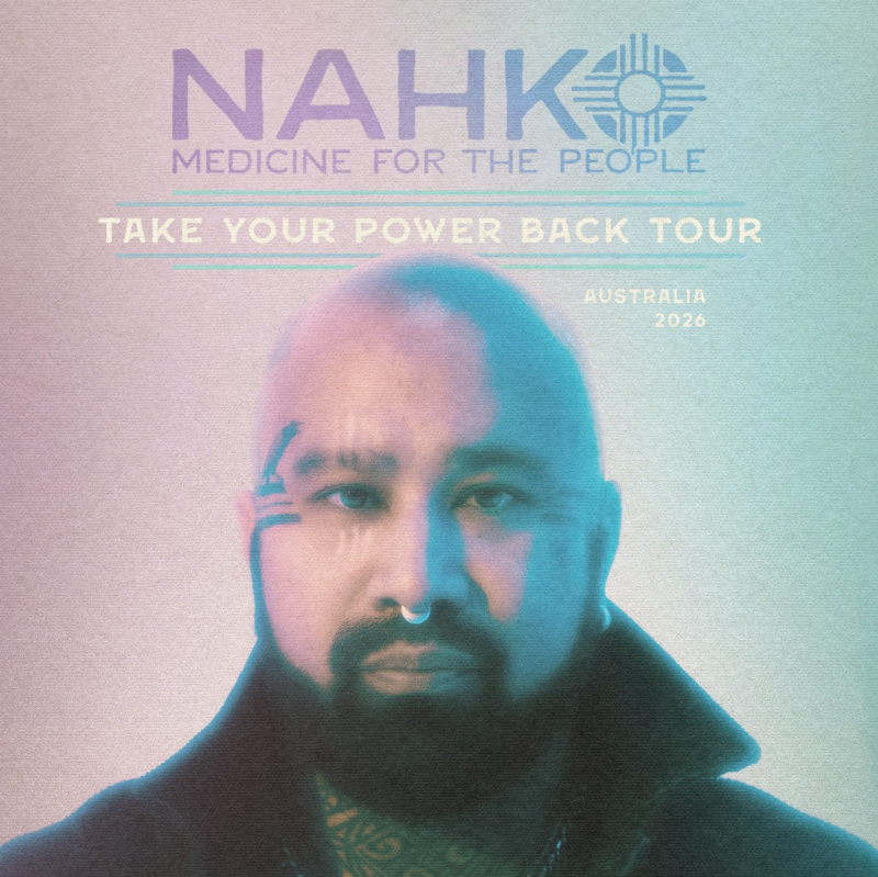 NAHKO (USA) 'Take Your Power Back' solo tour live at MOJO'S BAR in Perth on June 02, 2026 - Concert poster