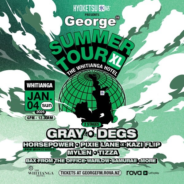 Hyoketsu Presents: George FM Summer Tour XL - WHITIANGA
