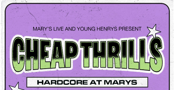 Cheap Thrills: 003 w/ L.O.W // Human Condition // Burn In Hell // Hail Mary // Non Kompliant poster