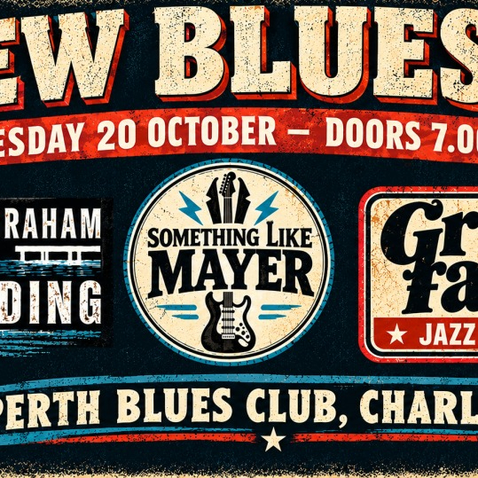 NEW BLUES 9 live at The Charles Hotel - Concert poster
