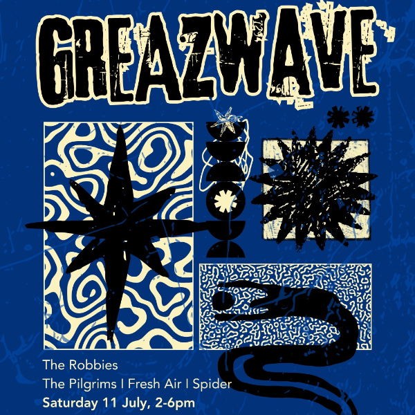 GREAZWAVE (ALL AGES) live at Kindred Bandroom - Concert poster