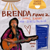 Lvl 1 - Brenda Funez: Single release live at Lazybones Lounge Restaurant & Bar in Marrickville on March 05, 2026 - Concert poster