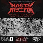 Nasty Insects - 'Bite 'Til They Bleed' Debut Album Launch w/ Cheap Coffins // Liotta Rail // Pestilent Doom | FREE ENTRY