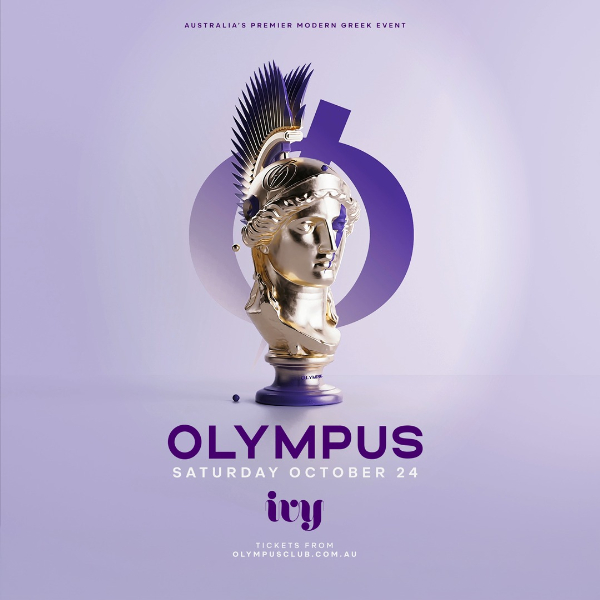 OLYMPUS - ivy Saturday Takeover live at ivy Sydney - Concert poster