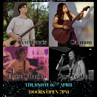 Lvl 1 - Ben Harris Promotions presents: Rising Tide live at Lazybones Lounge Restaurant & Bar in Marrickville on April 16, 2026 - Concert poster