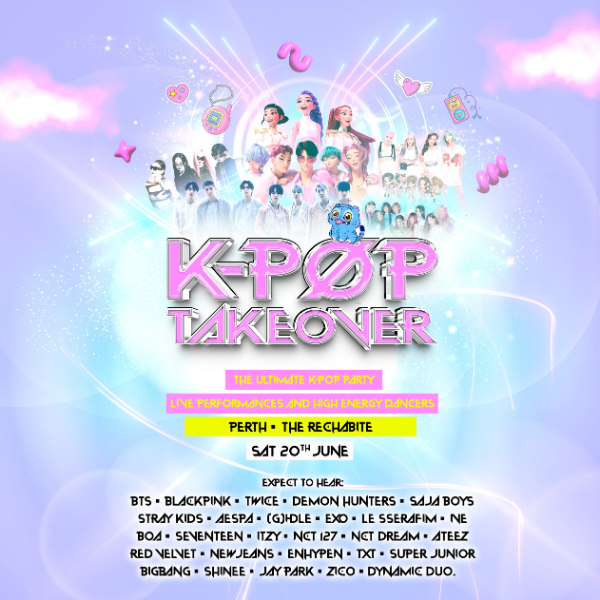 K-Pop Takeover live at The Rechabite - Concert poster