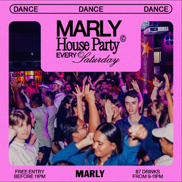 HOUSE PARTY SATURDAYS - 18TH JULY live at Marlborough Hotel - Concert poster