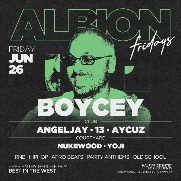 Albion Fridays ft. Boycey at The Albion Hotel