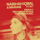 Nabihah Iqbal (DJ Set) w/ Mariam| Auckland | Strange Universe (Autumn) live at Neck of the Woods in Auckland - Live music event