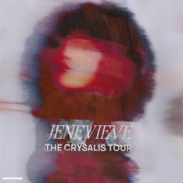 Jenevieve The Crysalis Tour live at The Night Cat - Concert poster