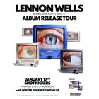 Lennon Wells - Blink (and you'll miss it) Tour - Melbourne poster