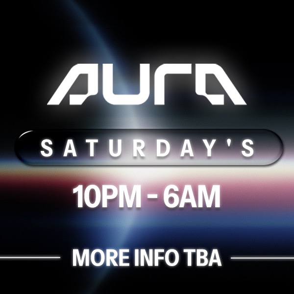 Aura Presents - Saturday March 28th live at Aura Nightclub in Sydney on March 28, 2026 - Concert poster
