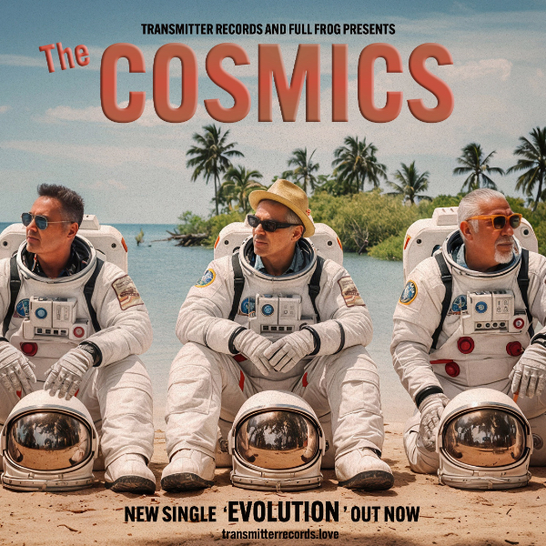The Cosmics live at Republic Bar - Concert poster