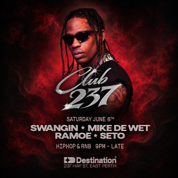 Club 237 6th June live at Destination - Concert poster