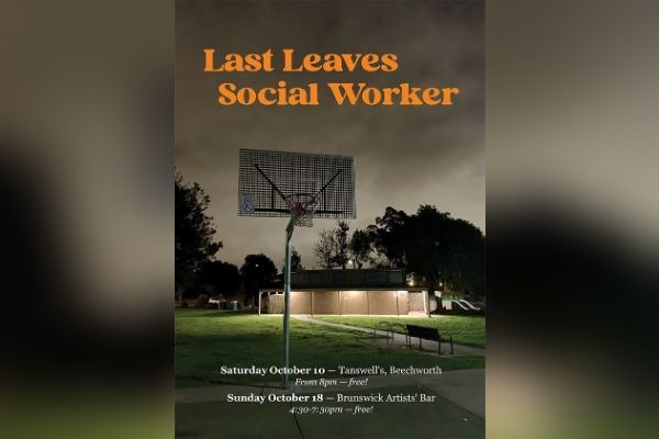 LAST LEAVES / SOCIAL WORKER live at Brunswick Ballroom - Concert poster