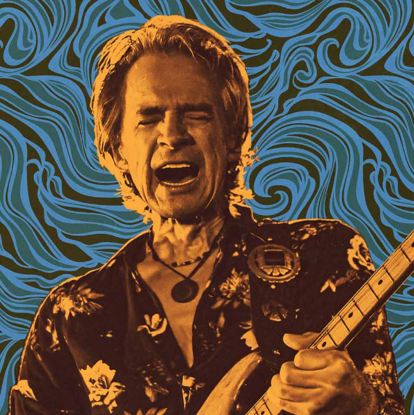 Kevin Borich - Blues  By The Sea live at Ocean View (Wamberal Surf Club) - Concert poster