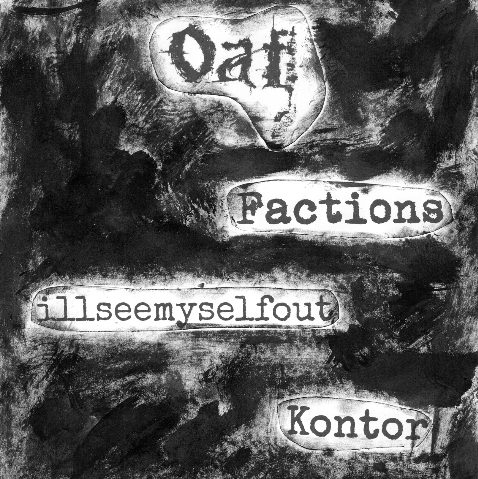 ALL AGES - Oaf, Factions, illseemyselfout & Kontor live at Altar Bar - Concert poster