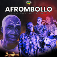 AFROMBOLLO live at Lazybones Lounge Restaurant & Bar - Concert poster