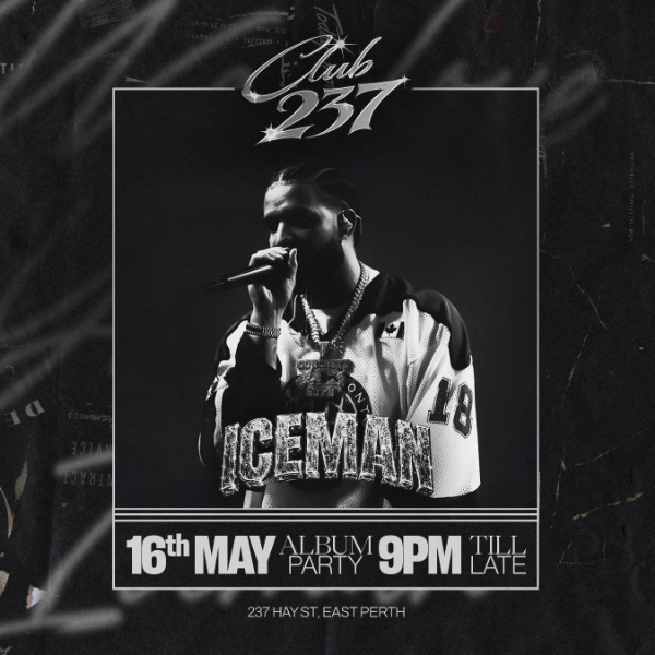 Club 237 ICEMAN Party Sat 16th live at Destination - Concert poster