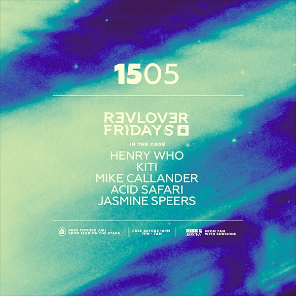 Revolver Fridays live at Revolver Nightclub - Concert poster