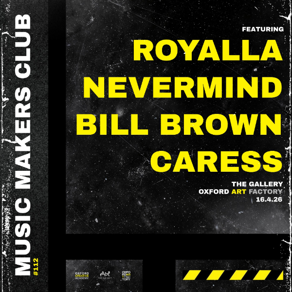 Music Makers Club #112 live at Oxford Art Factory in Sydney on April 16, 2026 - Concert poster