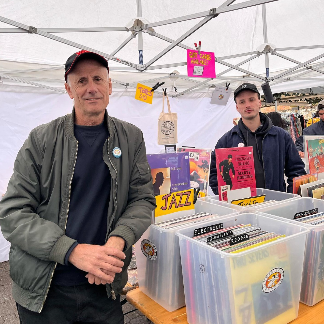 Aeroplane Records DJs live at Cathedral in Hobart on March 20, 2026 - Concert poster