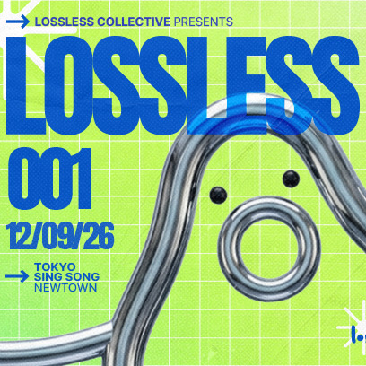 Lossless 001 live at Tokyo Sing Song - Concert poster