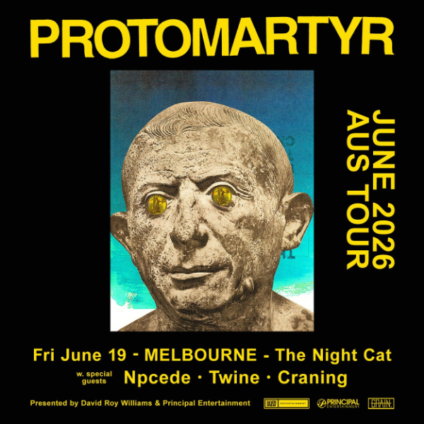 PROTOMARTYR live at The Night Cat - Concert poster