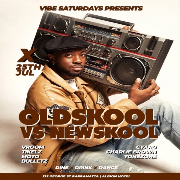 VIBE Saturdays - The Biggest Party in the West live at The Albion Hotel - Concert poster