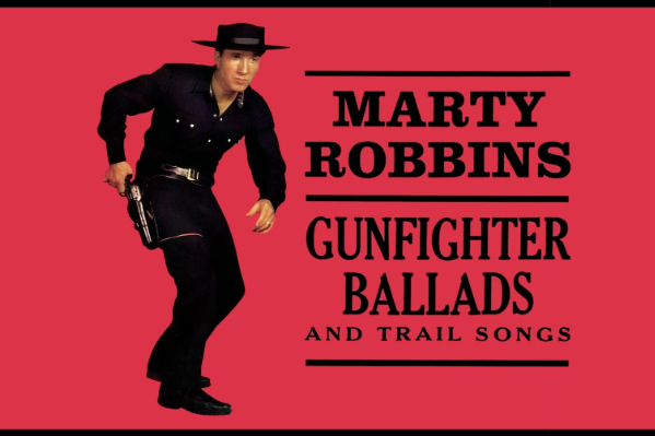 MARTY ROBBINS' GUNFIGHTER BALLADS & TRAIL SONGS Performed by Henry Wagons, Emily Lubitz and The Counterfeit live at Brunswick Ballroom - Concert poster