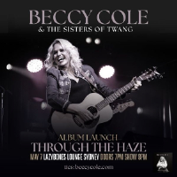 Beccy Cole live at Lazybones Lounge Restaurant & Bar in Marrickville on May 07, 2026 - Concert poster