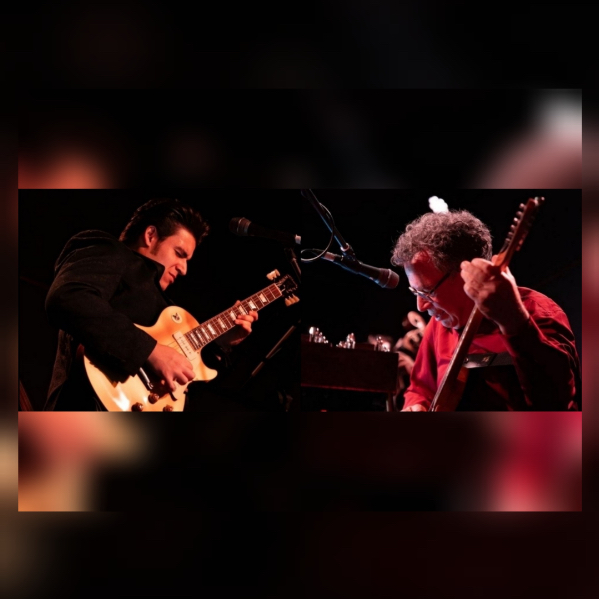 Louis Rebeiro and Lucky Oceans "Blues meets Jazz" live at The Duke of George in Perth on March 06, 2026 - Concert poster