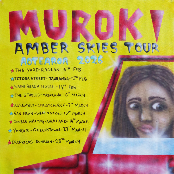 Muroki Summer Tour | Christchurch live at The Assembly Christchurch in Central City on March 07, 2026 - Concert poster