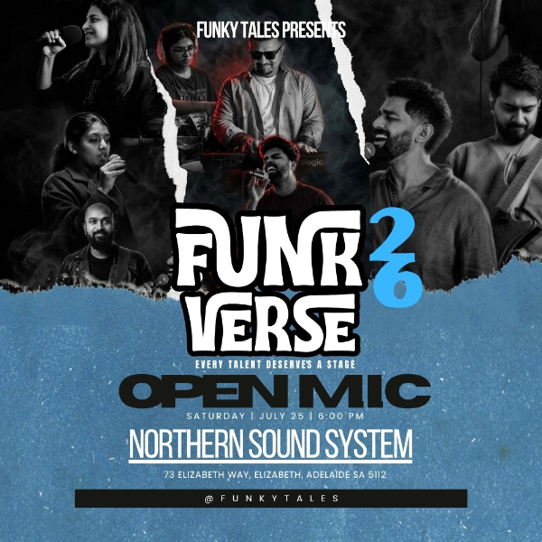 FunkVerse 26 live at Northern Sound System - Concert poster