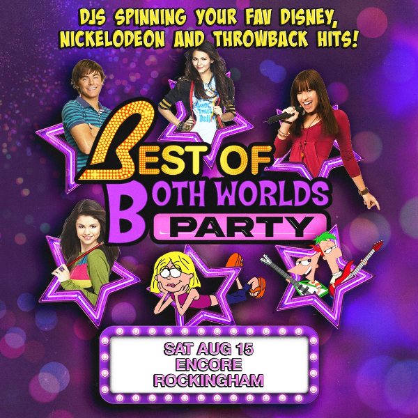 Best of Both Worlds - Rockingham live at ENCORE Rockingham @ VAT 116 - Concert poster