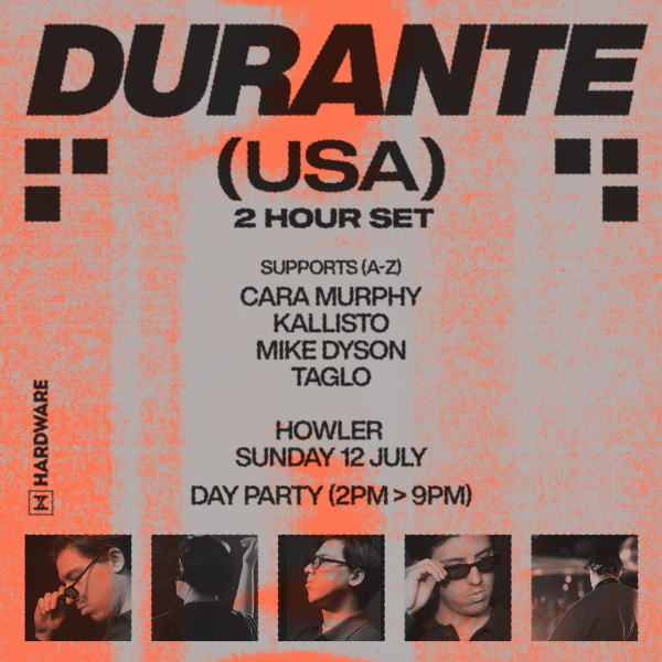 Durante (2hr set) - Day Party live at Howler - Concert poster