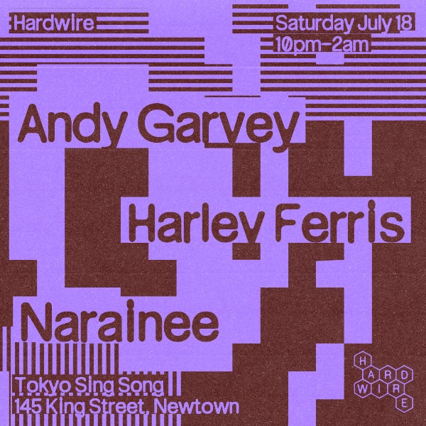 Hardwire / Andy Garvey, Harley Ferris & Narainee at Tokyo Sing Song