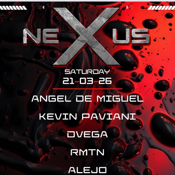 Nexus Saturday live at Tempo Nightclub in Surfers Paradise on March 21, 2026 - Concert poster